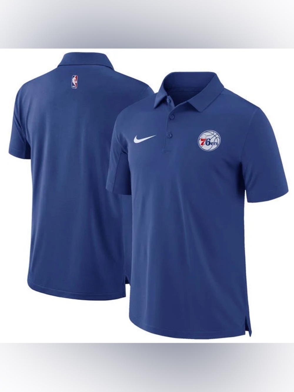 NWT Nike Dri-Fit NBA Philadelphia 76ers Polo | Size XL